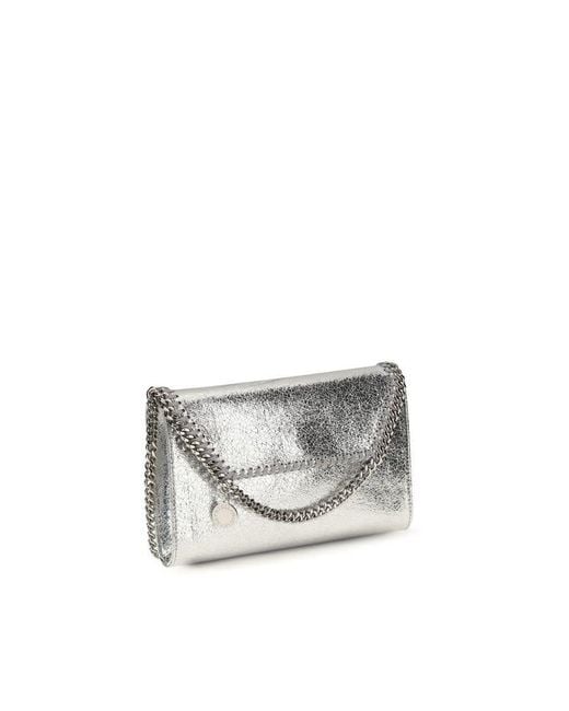Stella McCartney Gray Falabella Shoulder Bag