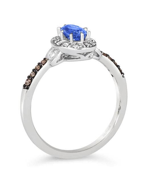 Le Vian Blue Cornflower Sapphire Ring Set