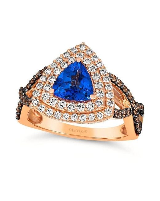 Le Vian Ladies Blueberry Tanzanite Rings Set