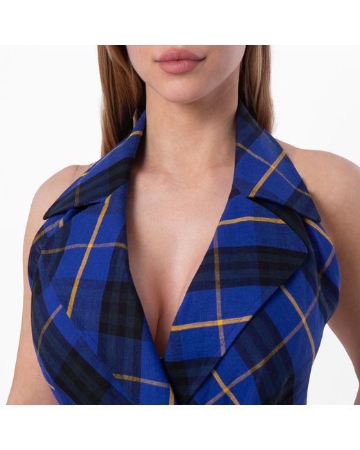 burberry halter dress Burberry Bus Silk Halterneck Dress