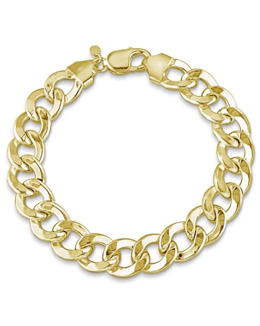 Amour Metallic 12.5Mm Curb Link Bracelet