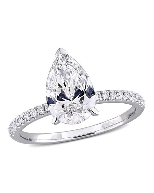 Created Forever White 2 1/6Ct Tdw Lab-Created Diamond Engagement Ring