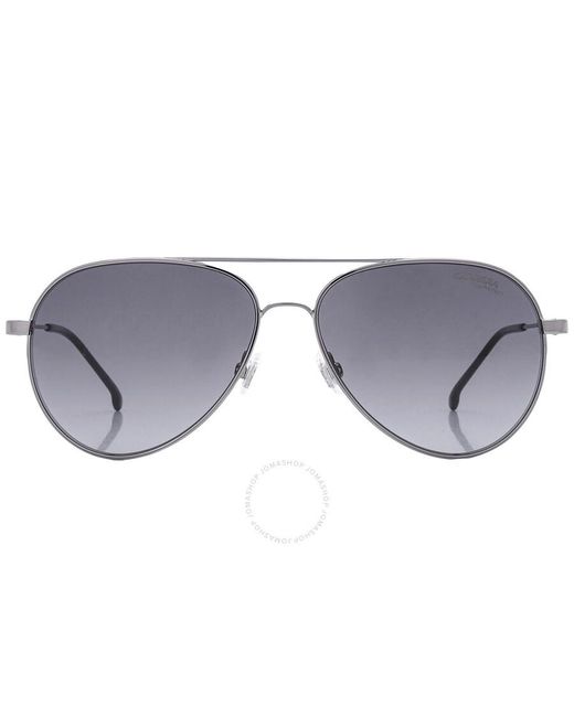 Carrera Gray Grey Gradient Pilot Sunglasses 2031t/s 06lb/9o 54