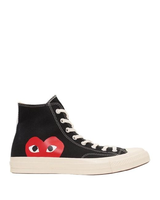 Comme des Garçons Black X Converse Chuck High-Top Sneakers, Brand Size 8 Us for men
