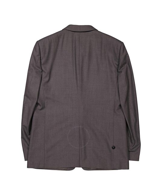 Burberry Gray Millbank Suit Blazer for men