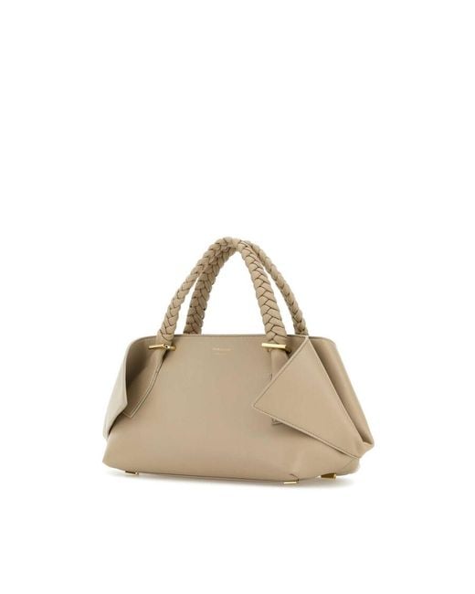 Ferragamo Natural Leather Medium Handbag