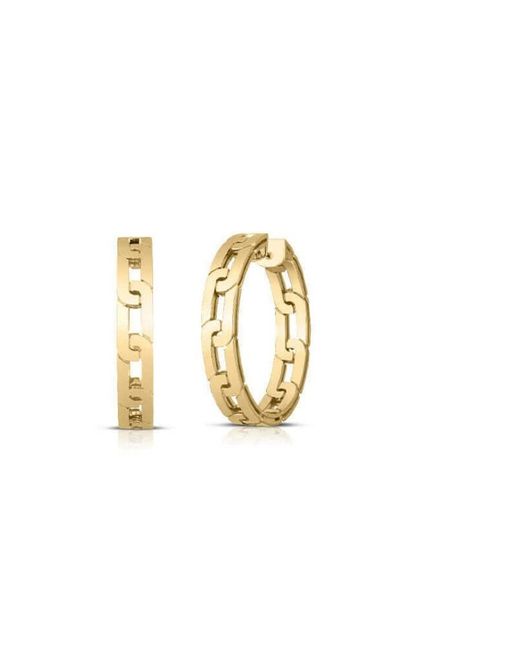 Roberto Coin Metallic Navarra Hoop Earrings 20mm