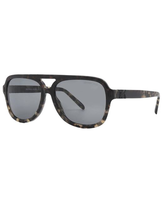 Michael Kors Gray Durango Dark Grey Navigator Sunglasses Mk2202 39423f 57 for men