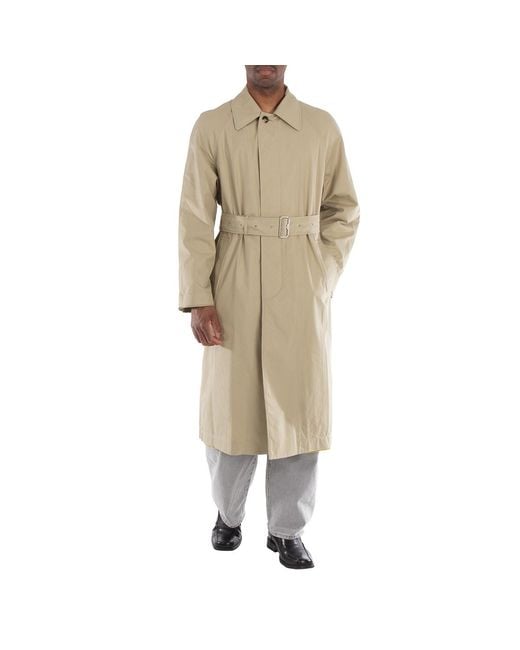 Burberry Natural Reversible Long Sleeve Bradford Trench Coat, Brand Size 50 Us for men
