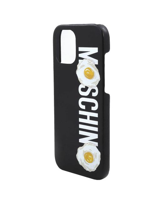 Moschino Black Iphone 12 Pro Max Case