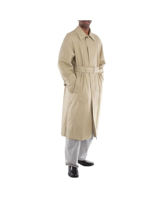 Burberry Natural Reversible Long Sleeve Bradford Trench Coat, Brand Size 50 Us for men