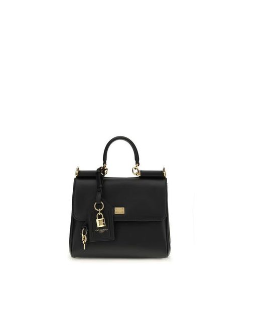 Dolce & Gabbana Black Dolce & Gabbana My Sicily Shoulder Bag