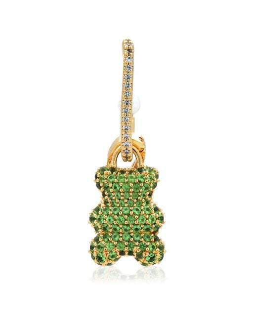 Apm Monaco Green Ladies Single Baby Wonderland Yummy Bear Earring