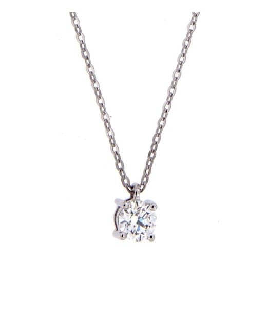 Damiani Metallic Ladies 0.30 Ct Diamond Necklace
