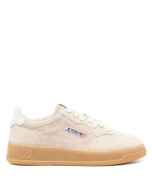 Autry Natural Medalist Low-Top Sneakers, Brand Size 41 Us