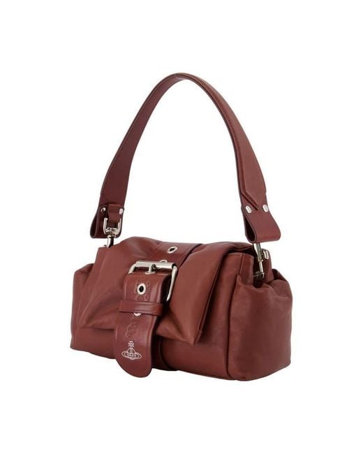 Vivienne Westwood Purple Hazel Treasure Shoulder Bag