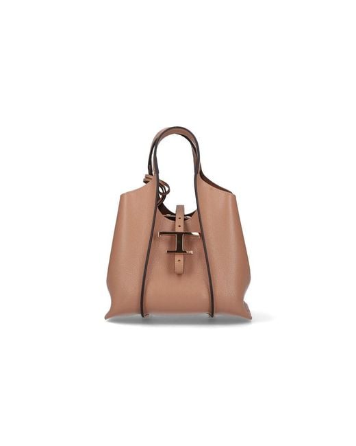 Tod's Multicolor T Timeless Small Shoulder Bag