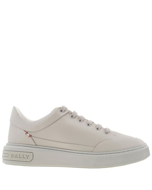 Bally Multicolor Melvin Leather Low-Top Sneakers, Brand Size 5 Us for men