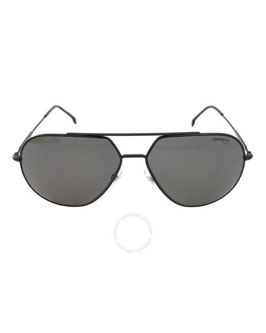 Carrera Gray Polarized Pilot Sunglasses 274/s 0003/m9 61 for men