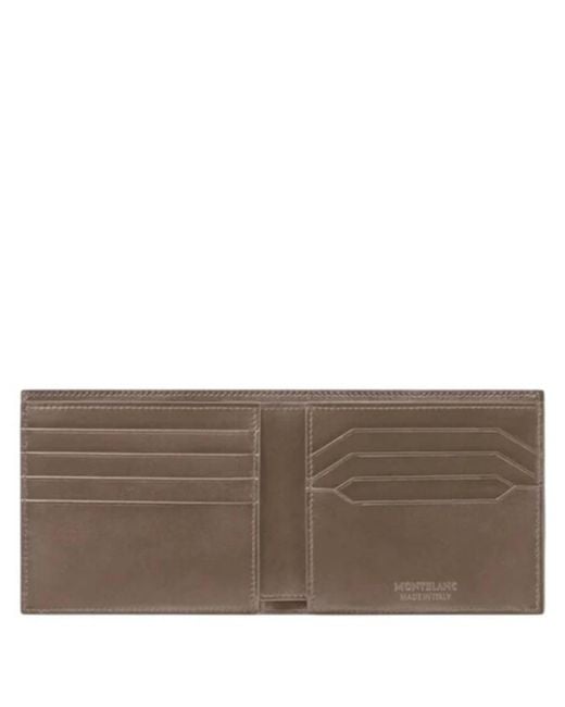 Montblanc Brown Meisterstuck Wallet 8Cc for men