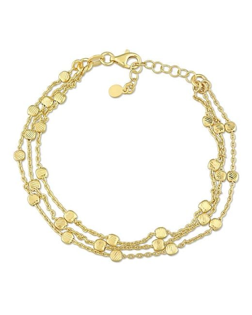 Amour Metallic Multi-Strand Chain Bracelet
