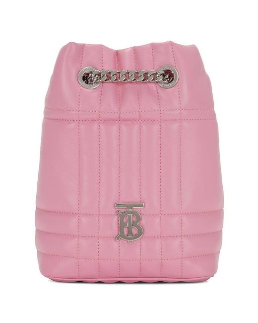 Burberry Pink Lola Backpack