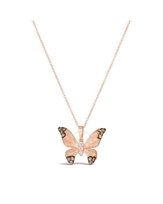 Le Vian Metallic Butterfly Away Necklaces Set