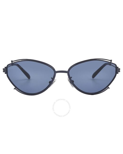 Tory Burch Dark Blue Oval Sunglasses Ty6103 335080 55