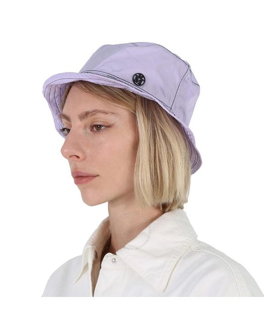 Maison Michel Purple Jason Foldable Bucket Hat