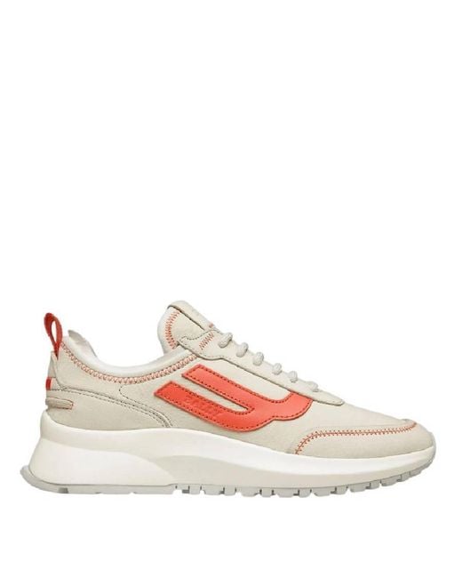 Bally Pink Darys Leather Low-Top Sneakers, Brand Size 36.5 Us