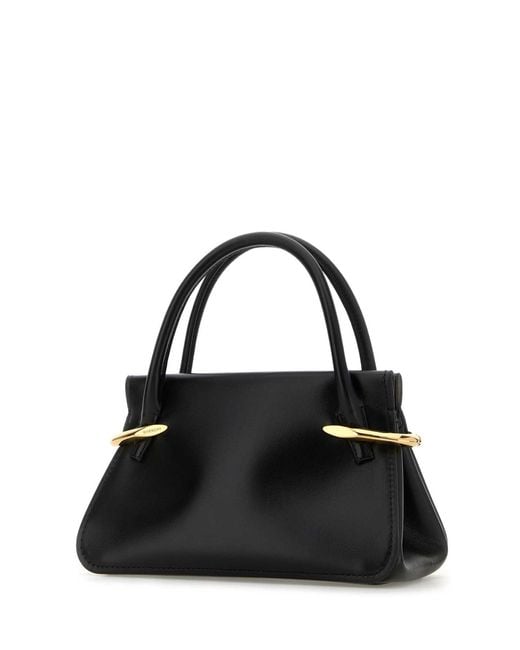 Givenchy Black Leather Mini Pinch Handbag