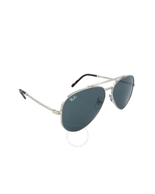 Ray-Ban New Aviator Blue Sunglasses