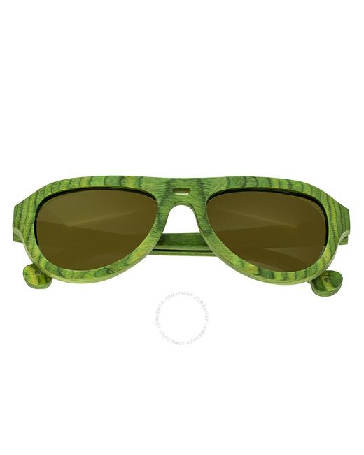 Spectrum Green Morrison Wood Sunglasses