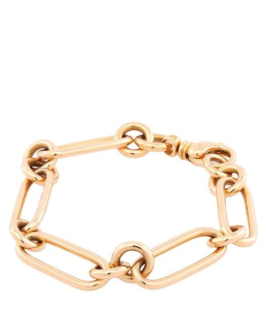 Roberto Coin Metallic 18K Classic Link Bracelet 8"