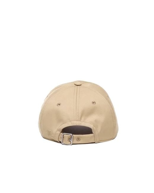 Burberry Natural Curved-Peak Cotton Baseball Cap for men