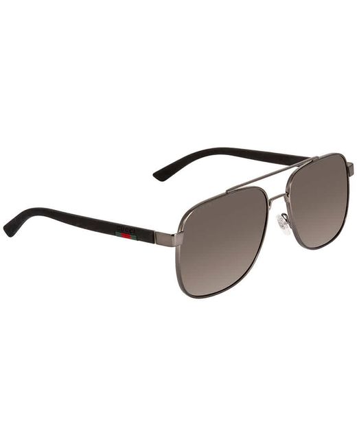 Gucci Gray GG0422S Polarized 002 Sunglasses