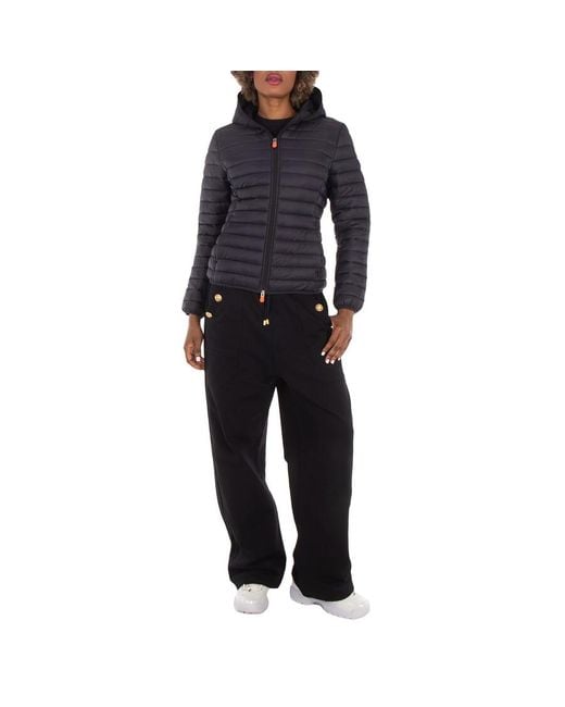 Save The Duck Black Dizy Giga Puffer Jacket