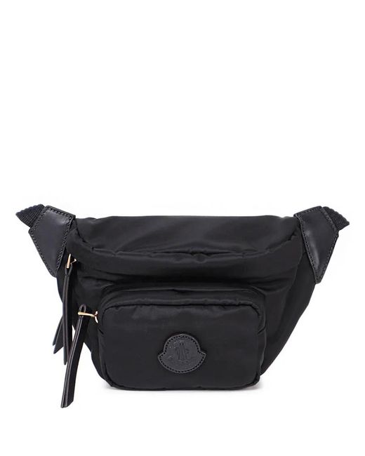 Moncler Black Felicie Nylon Belt Bag