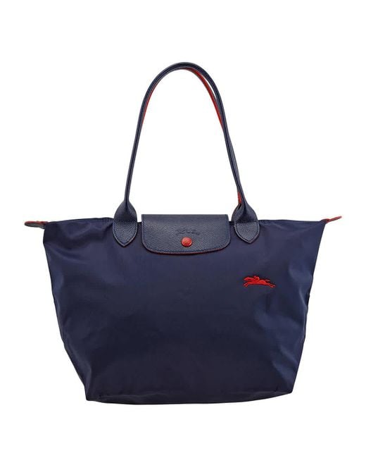 Longchamp Blue Le Pliage Club Shoulder Bag 2605-619-556