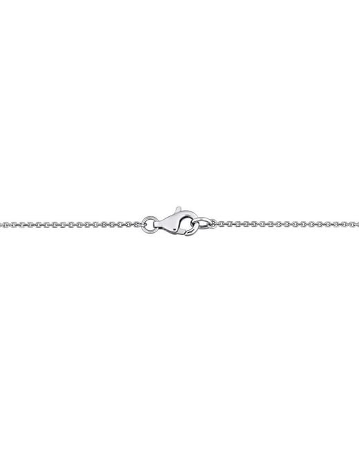 Created Forever Metallic 3 1/4Ct Tw Lab-Grown Diamond Flower Pendant With Chain for men