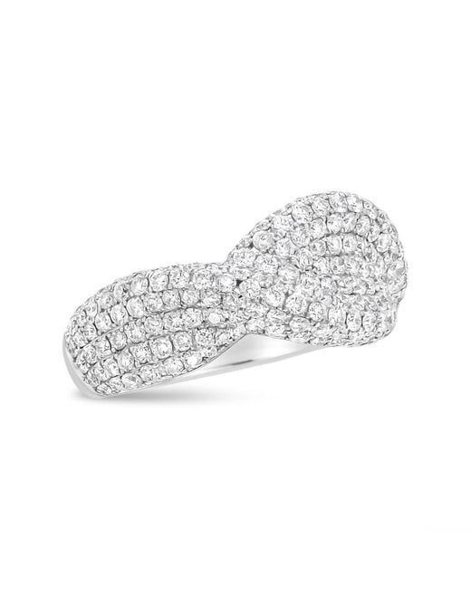 Haus of Brilliance White 18K Cluster 2 1/4 Cttw Diamond Fashion Ring (F-G Color, Vs1-Vs2 Clarity)