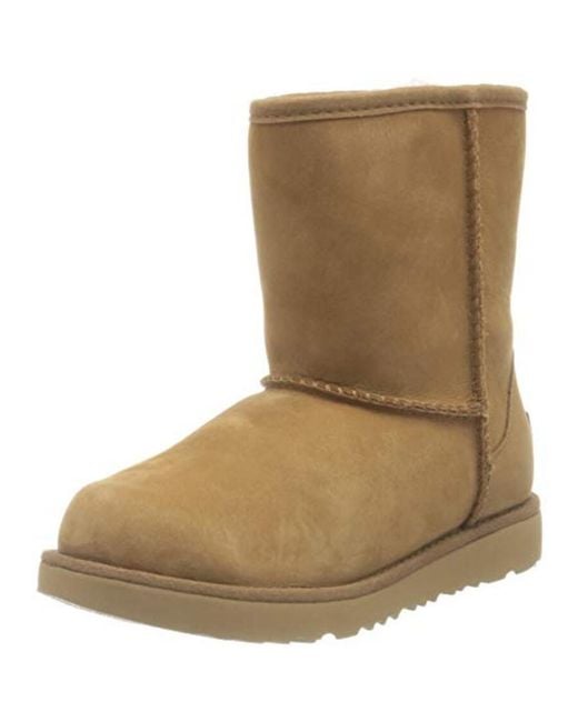 Ugg Natural Classic Short Ii Wp Kids' Boots, Size Big Kid