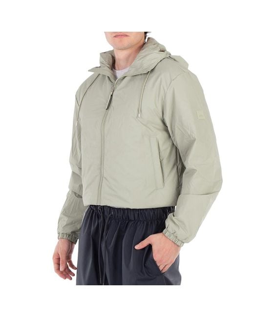 Rains Gray Lohja Insulated Short Jacket for men