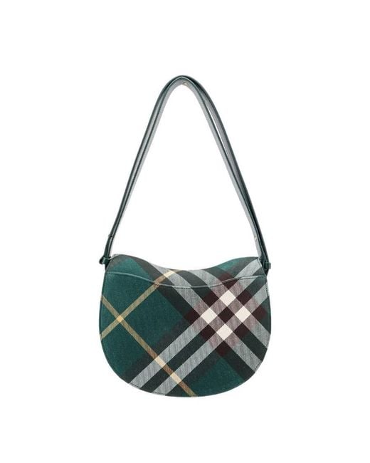 Burberry Green Rocking Horse Shoulder Bag