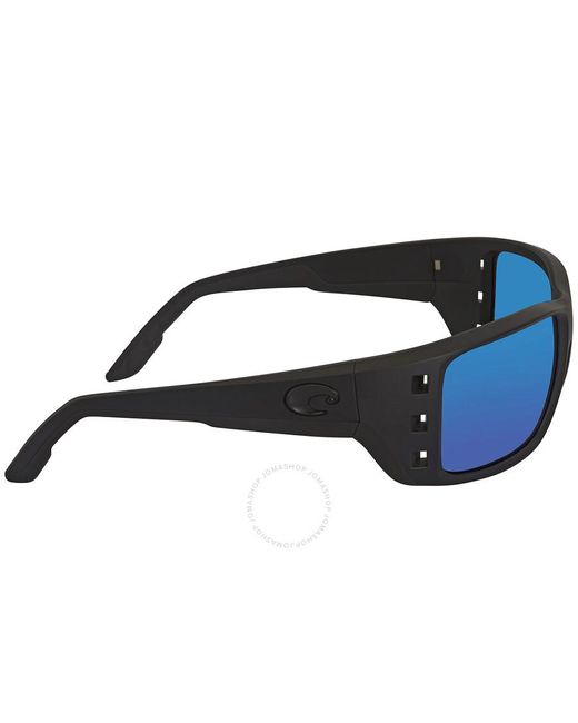 Costa Del Mar Cta Del Mar Permit Blue Mirror Polarized Glass Sunglasses  01 Obmglp 63 for men