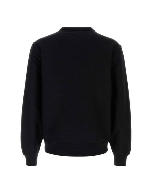 Burberry Blue Logo Cotton Blend Sweatshirt for men