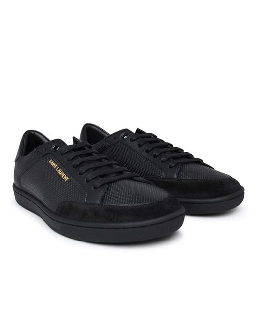 Saint Laurent Blue Court Classic Low Top Sneakers, Brand Size 40 Us for men