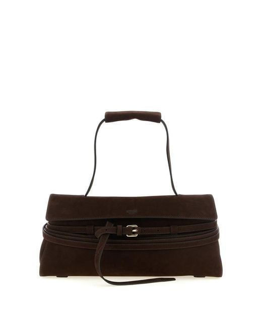 Moschino Brown Milano Shoulder Bag for men