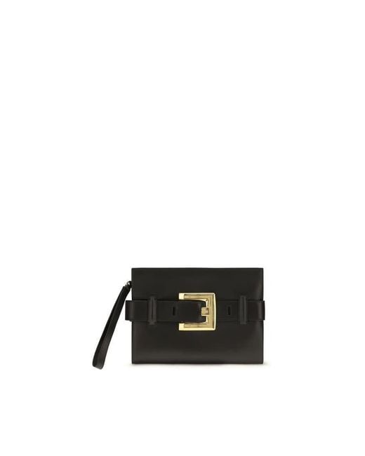 Balmain Black Anthem Clutch