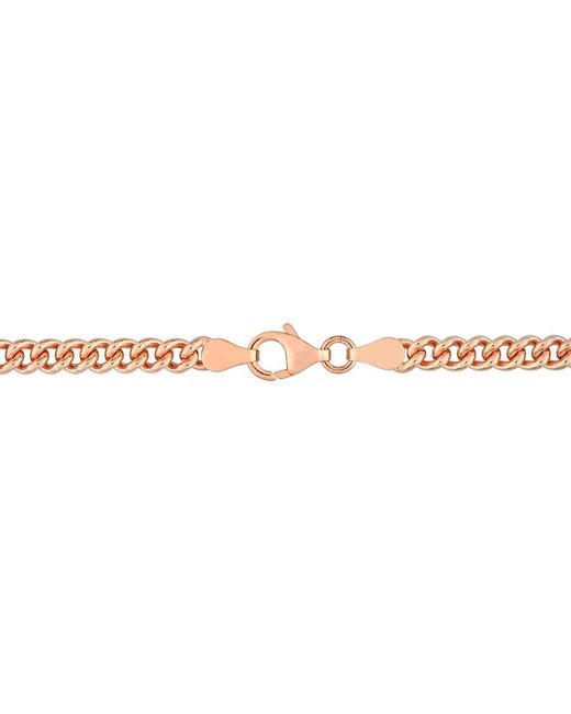 Amour Metallic 4.4Mm Curb Link Chain Necklace